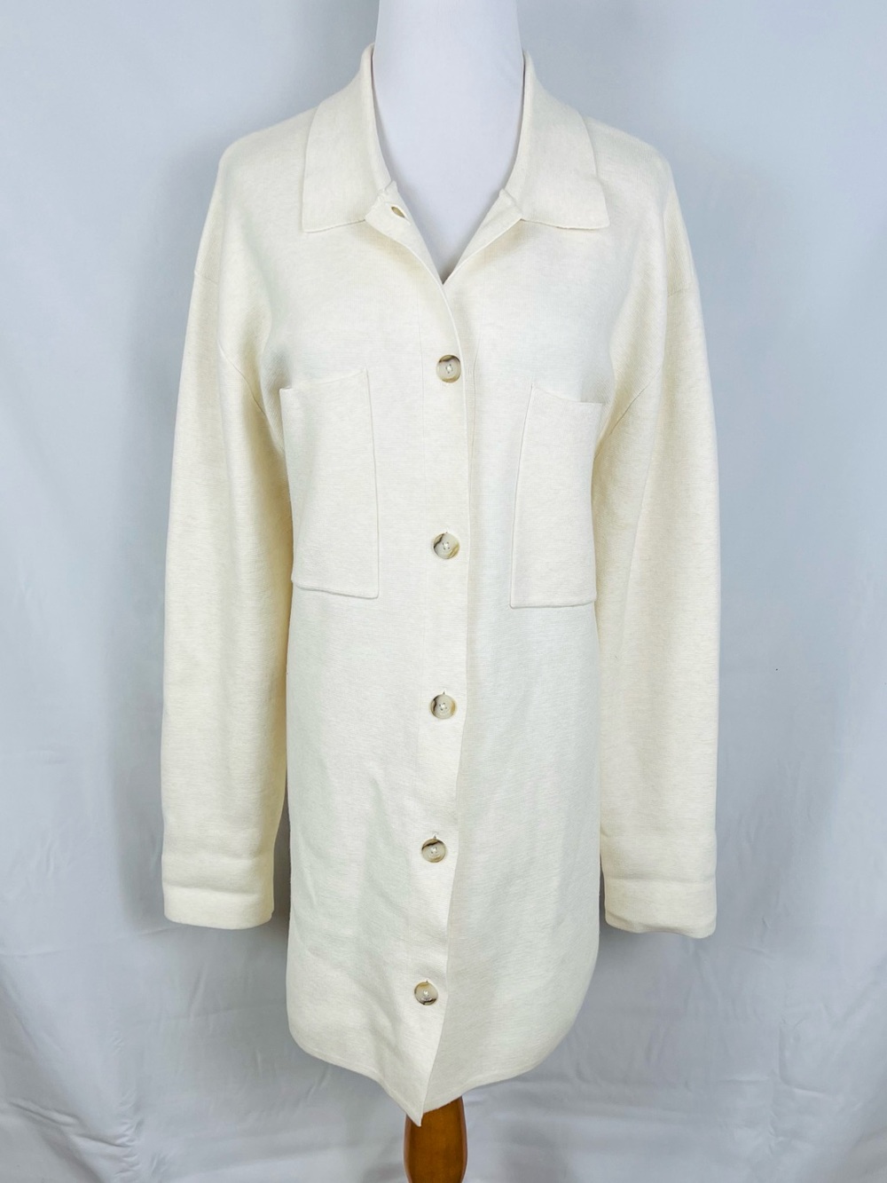 Babaton Society Sweater Heather Birch Trench Coat